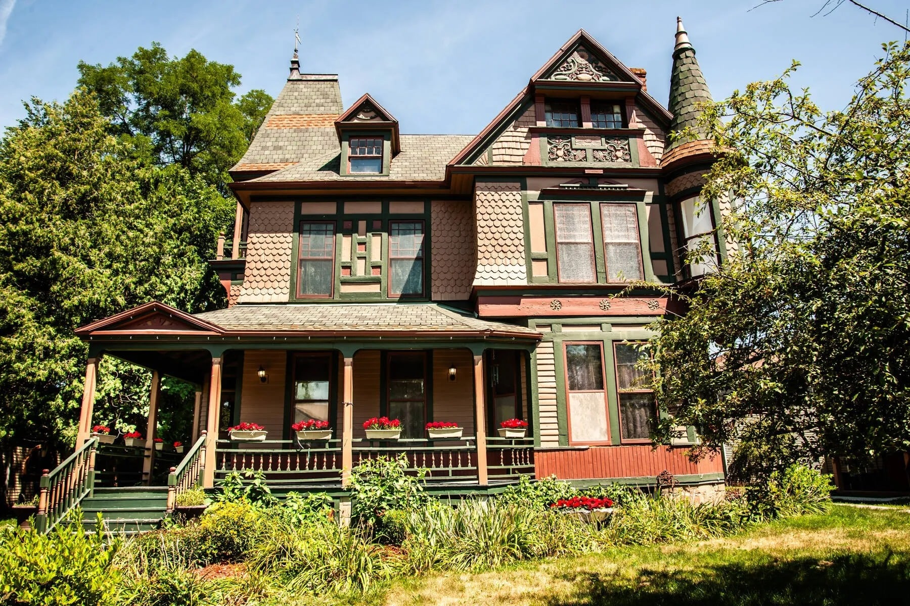Step Back In Time And Embrace The Charm Of The 1883 Illinois Victorian Home Listed At $182,500