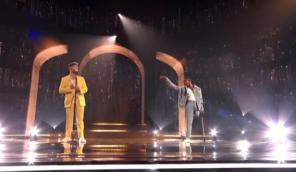 Calum Scott’s Angelic Voice Paired With Amputee Musa Motha’s Beautiful Dance Lights Up AGT Stage