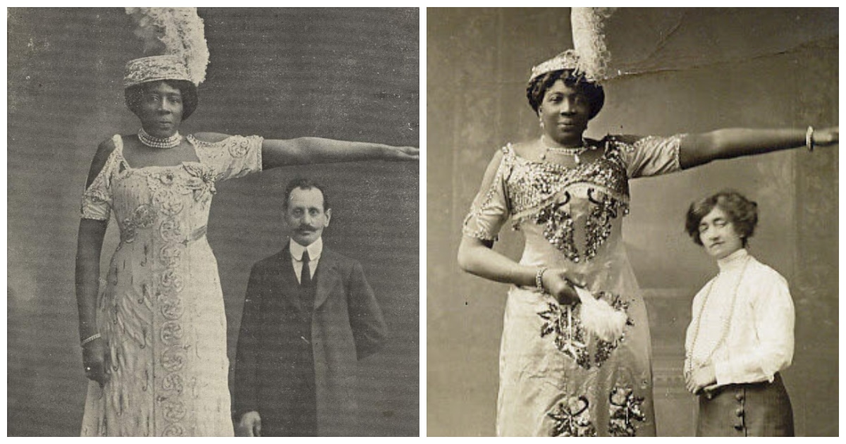 Meet Abomah the African Giantess” And Her Illustrious Career As The Tallest Woman In The 19th Century