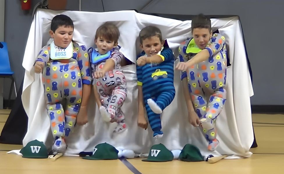 Hilarious Performance By Fifth Grade Boys Lights Up School Talent Show