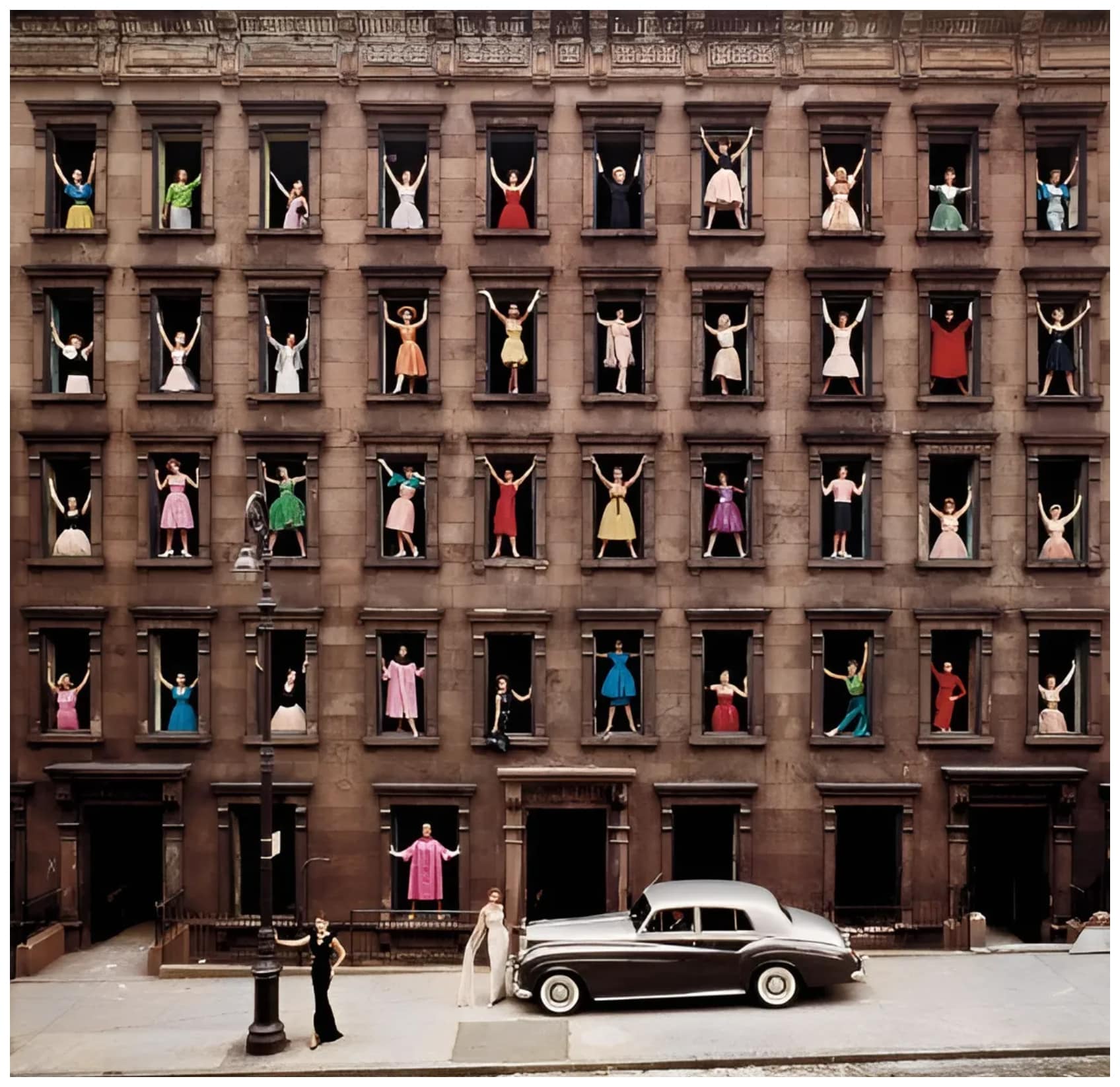 The Story Behind Ormond Gigli’s Iconic Photograph “Girls In The Windows,” 1960