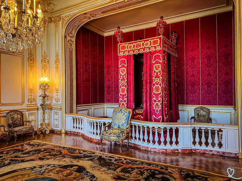 Louis XIV's ceremonial bedroom