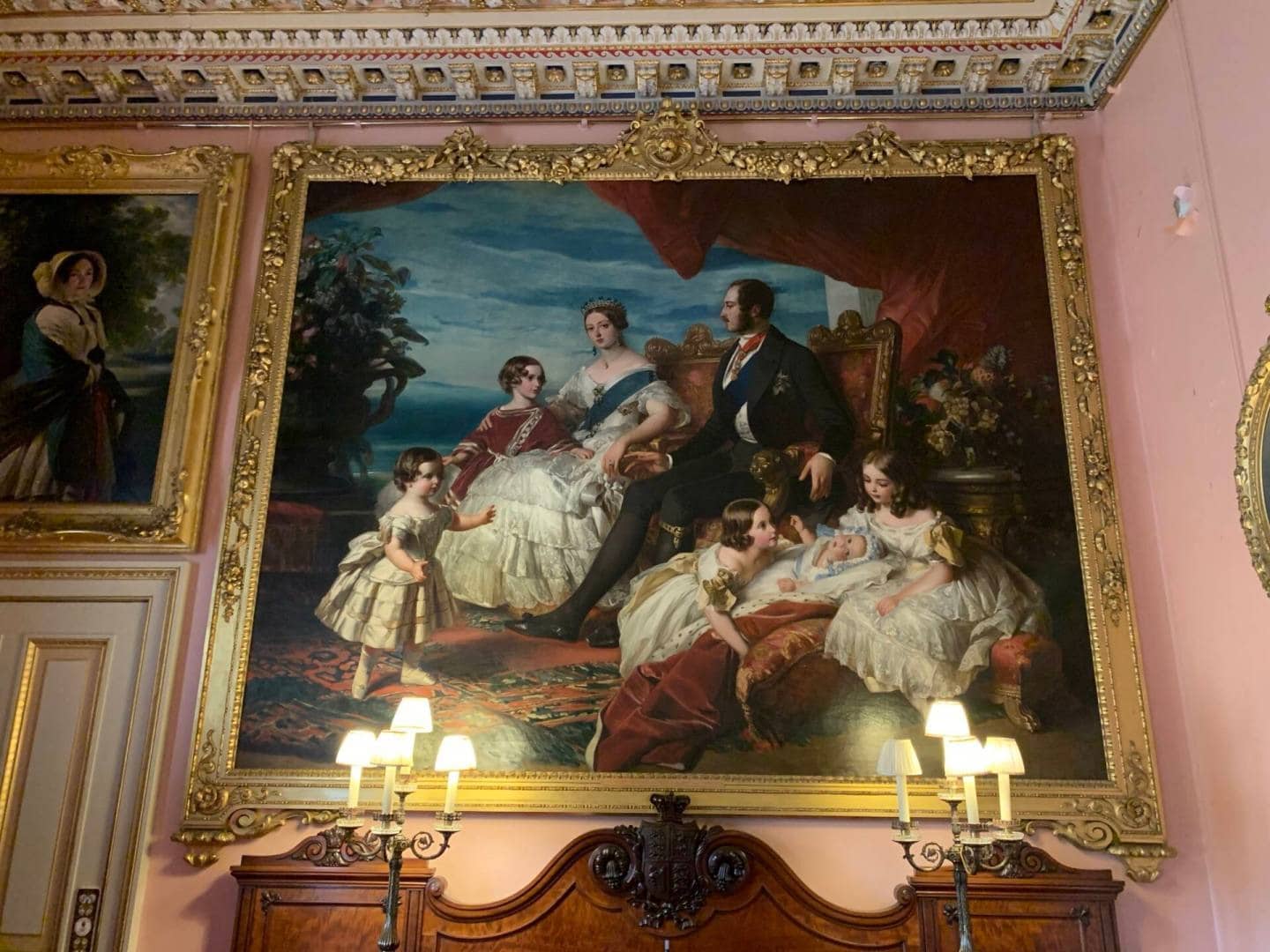 Portraits of various family members