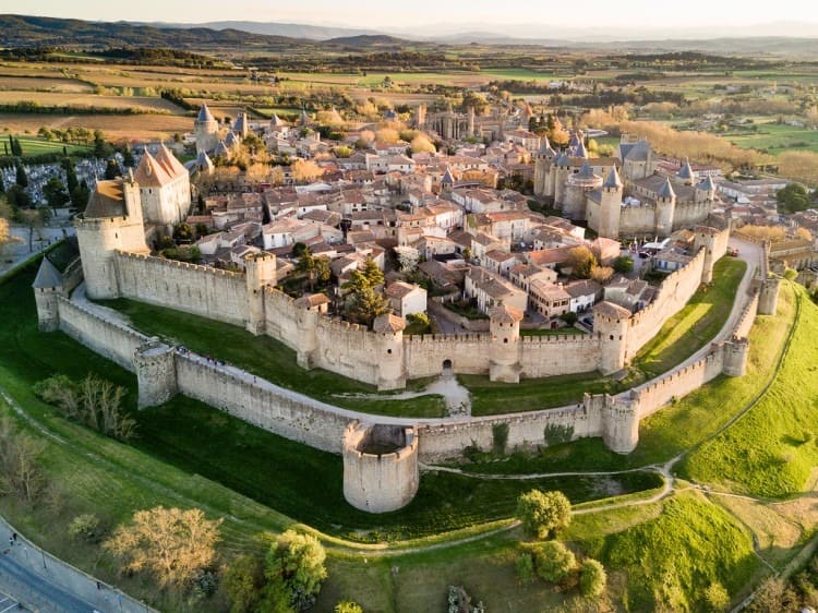 Carcassonne: A French Fortified City That Dates Back To At Least 200 B.C.