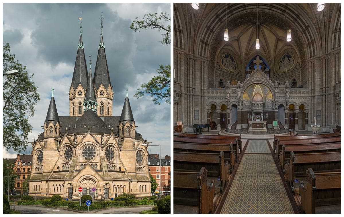 Ringkirche: The First Protestant Church Designed According To The Wiesbadener Programm In Germany