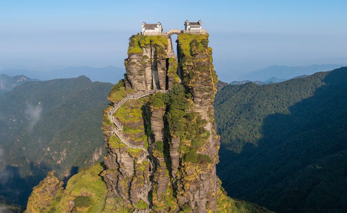 Fanjingshan: A Sacred Mountain Considered To Be The Bodhimanda Of The Maitreya Buddha In China