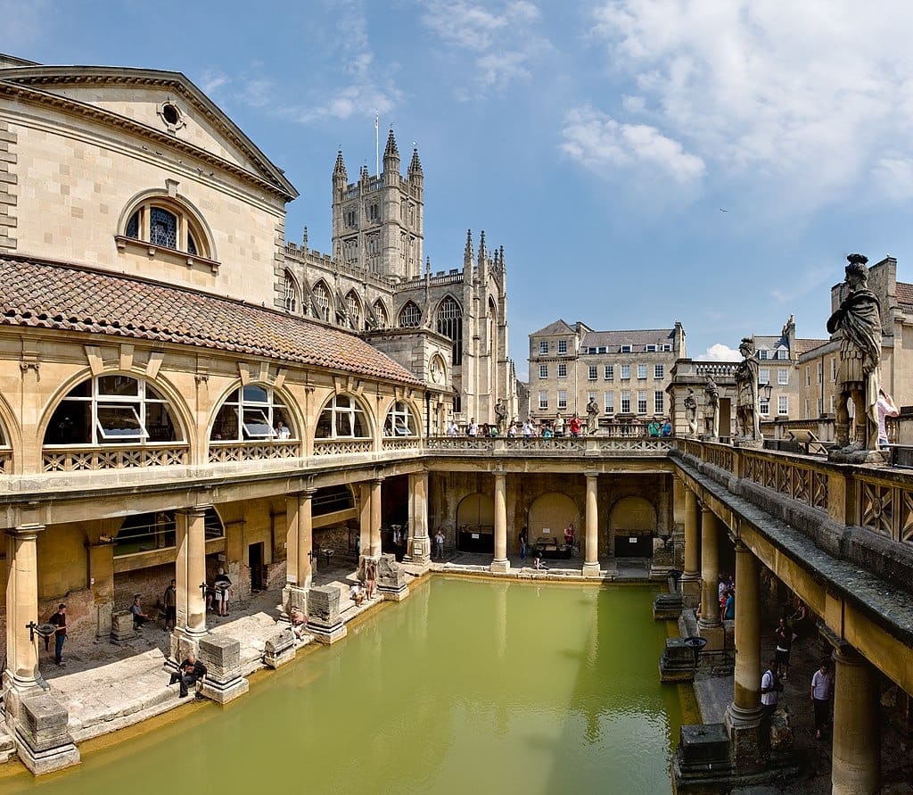 Roman Baths: A Well-Preserved Historical Site Dating Back To Roman Britain