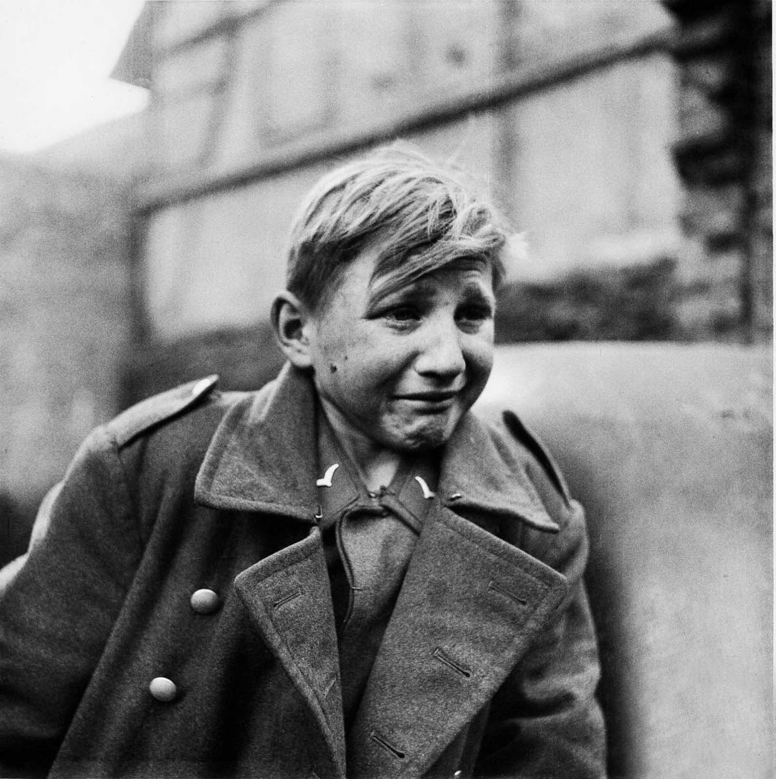 The Untold Story Behind WWII’s Famous Crying Child-Soldier Photograph