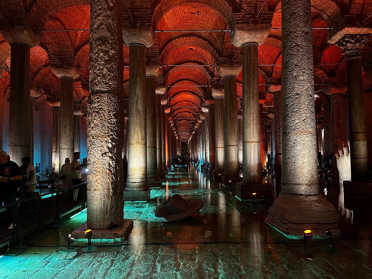 Basilica Cistern after restoration