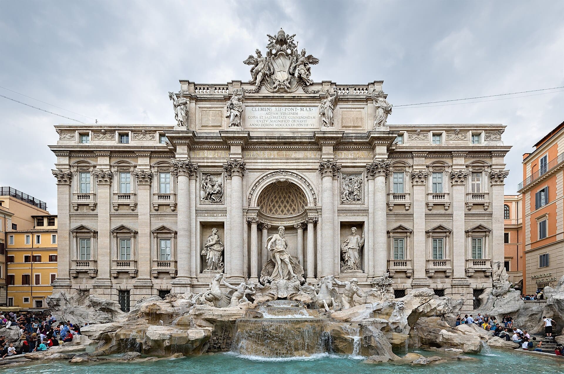 The Statues Of The Trevi Fountain: A Masterpiece Of Mythology, Art, And Symbolism