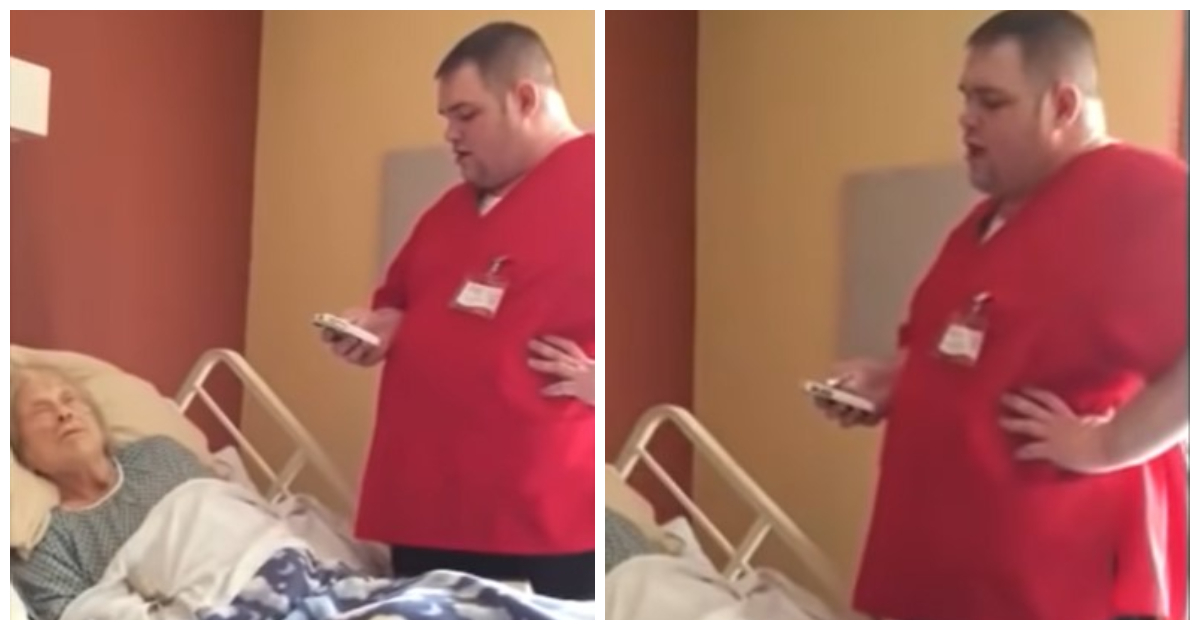Male Nurse Fulfills Patient’s Last Wish Unknowingly On Film