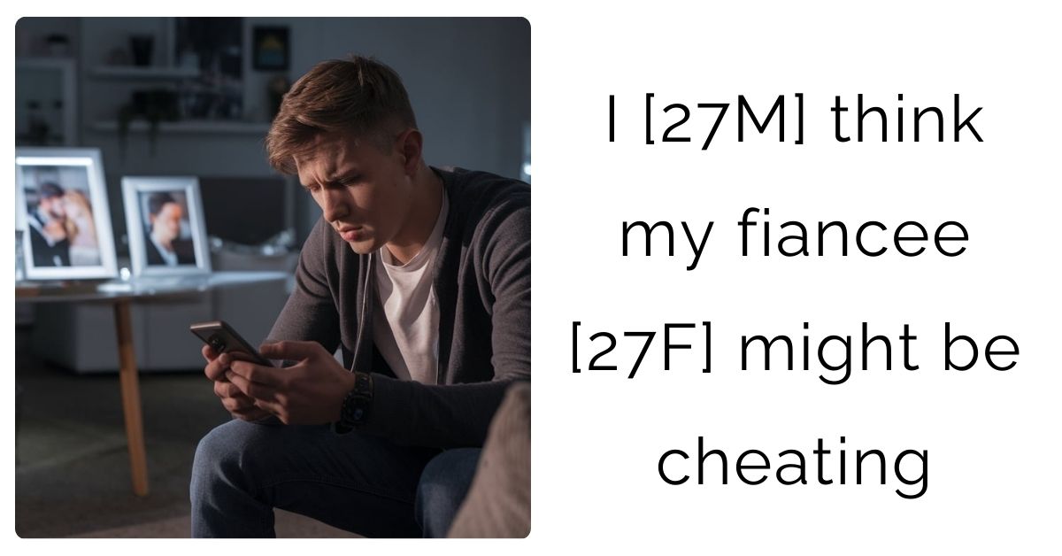 I [27M] think my fiancee [27F] might be cheating?