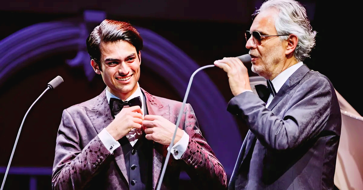 Andrea Bocell And Matteo Create A Stirring Moment With “Fall On Me”