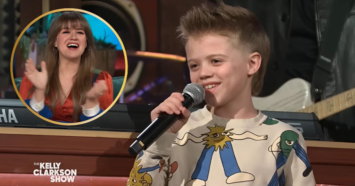 Kelly Clarkson’s 8-Year-Old Son Surprises Fans With A Beautiful Frank Sinatra Cover