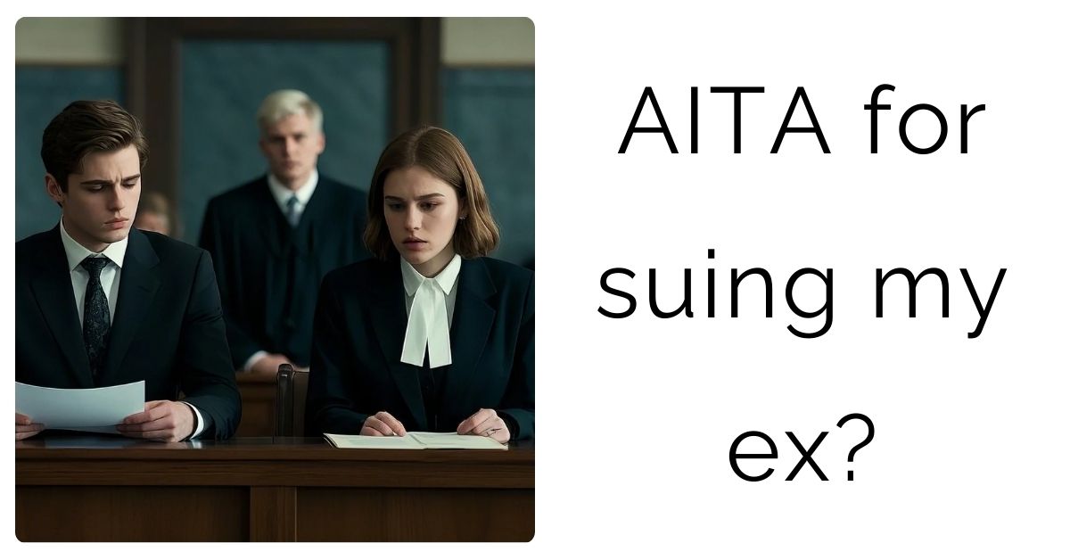 AITA for suing my ex?