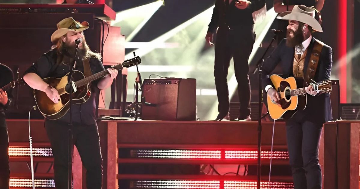 Post Malone And Chris Stapleton Rock The Stage With Their Epic “California Sober” Performance