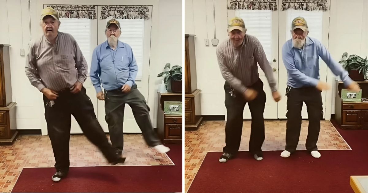 Elderly Twins Amaze With Their High-Energy “Bye Bye Bye” Dance Routine