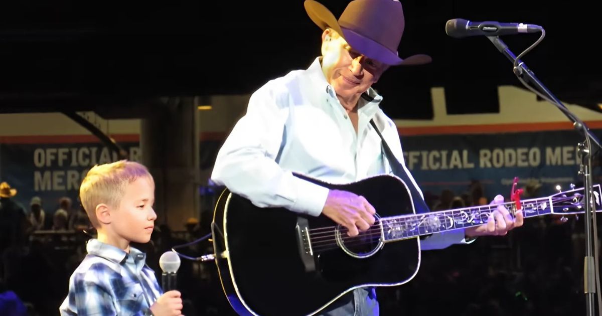 George Strait And His Grandson Harvey Melt Hearts With Their Emotional “God And Country Music” Duet