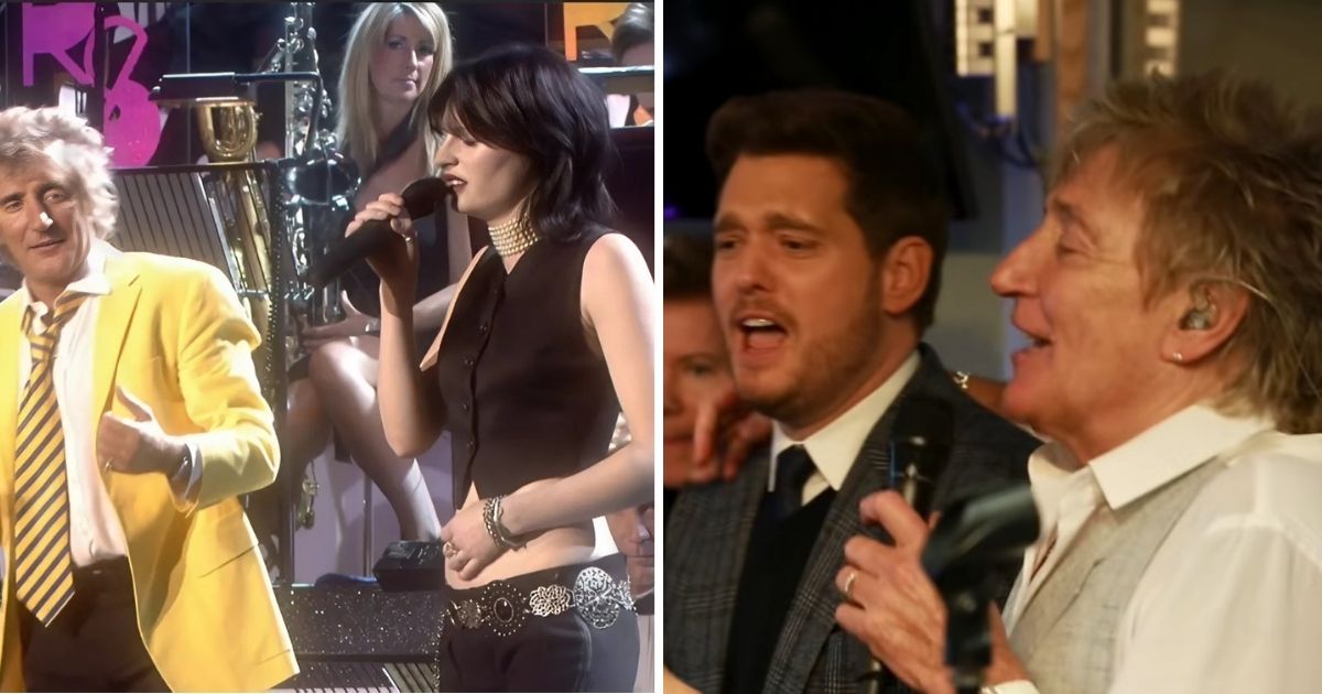 Enjoy Rod Stewart’s Classic “It’s A Heartache” In Two Incredible Duets