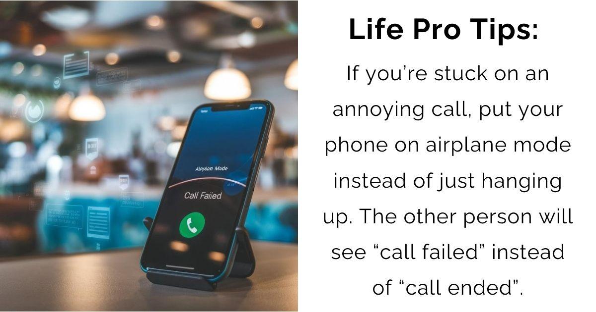 Say Goodbye Without Saying Goodbye: The Subtle Exit Strategy for Annoying Calls