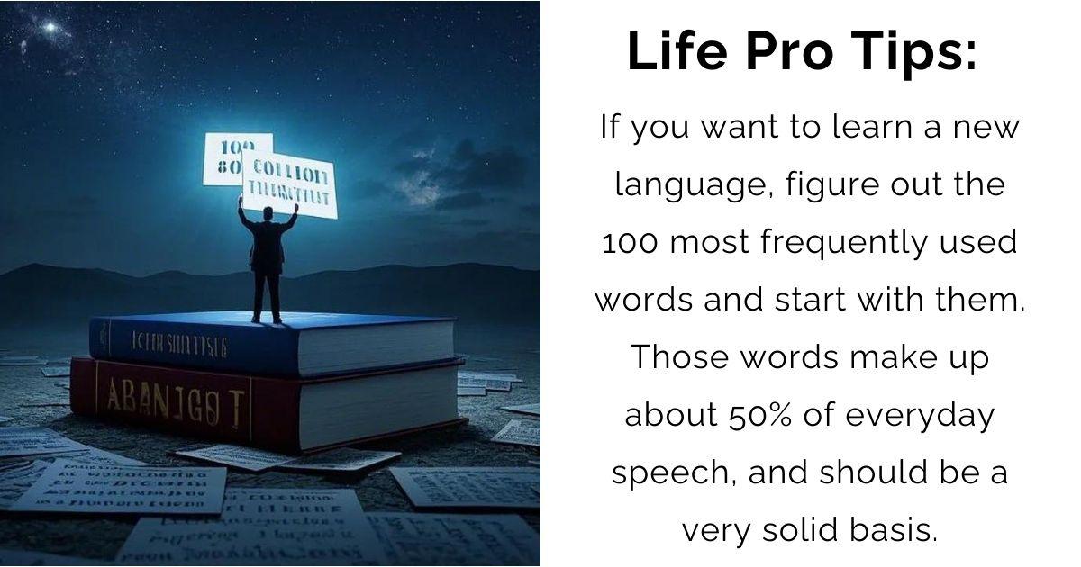 Half the Language, Fraction of the Effort: The Clever Hack Language Experts Don’t Tell You