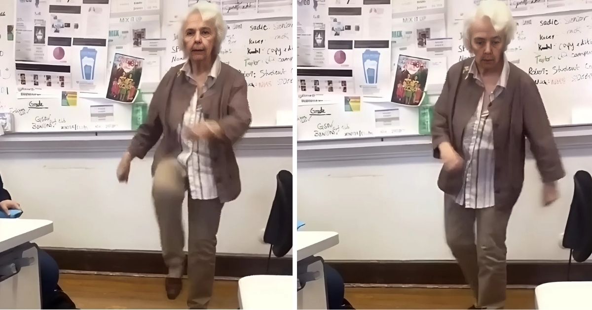 91-Year-Old Teacher Dazzles With Charleston Routine