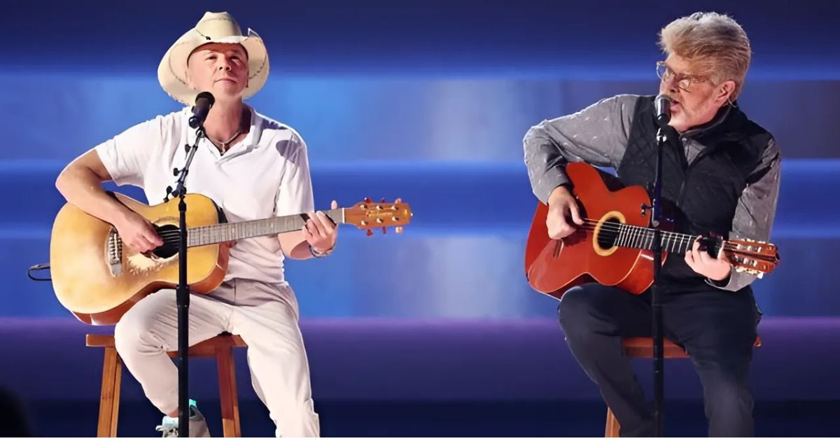 Kenny Chesney And Mac McAnally Pay Emotional Tribute To Jimmy Buffett With “A Pirate Looks At Forty”