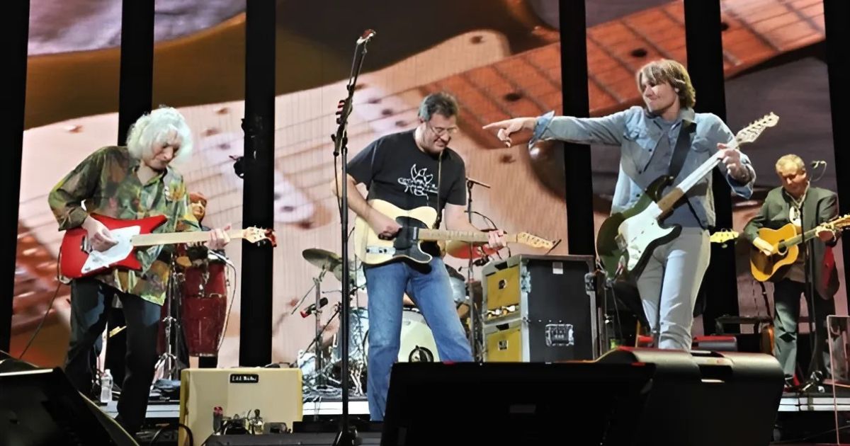 Unstoppable Trio: Vince Gill, Keith Urban, And Albert Lee Rock Eric Clapton’s Crossroads Festival