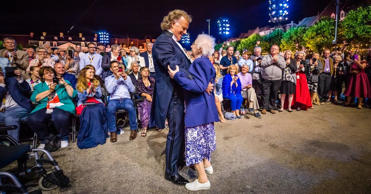 André Rieu’s Sweet Dance With 105-Year-Old Superfan Sister Leona Steals Hearts