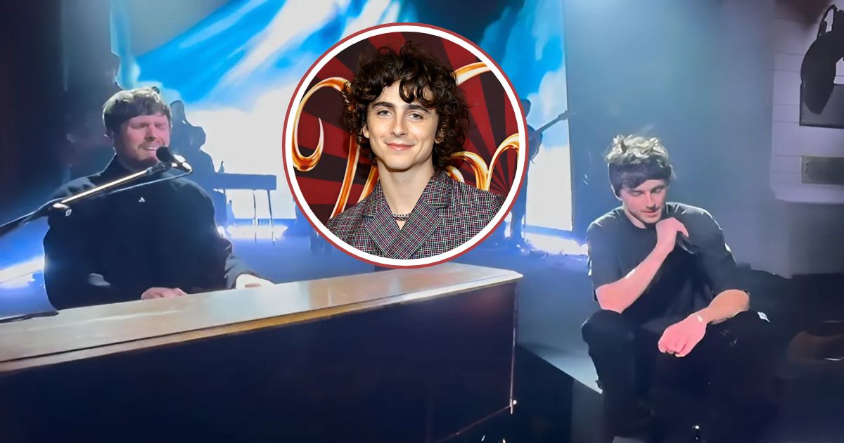 Crowd Amazed As Timothée Chalamet Takes On Bob Dylan’s Greatest Hits