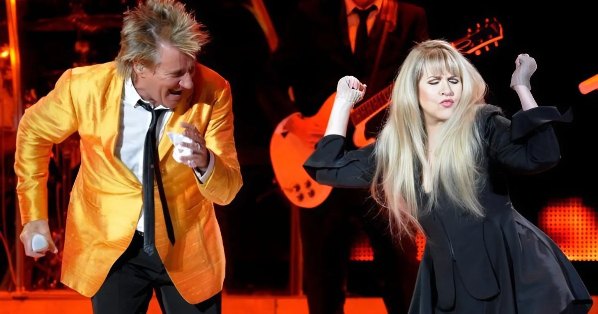 Stevie Nicks And Rod Stewart’s Voices Weave A Spellbinding Harmony In “Leather & Lace”
