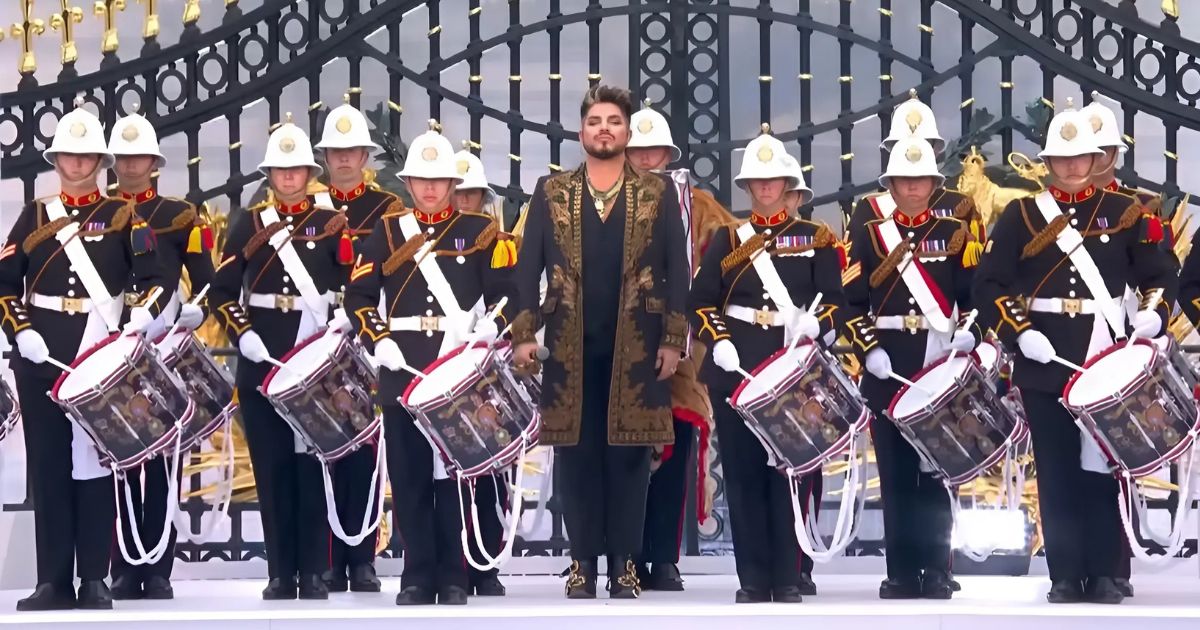 Adam Lambert And Brian May Thrill The Queen’s Jubilee Crowd With “We Will Rock You”