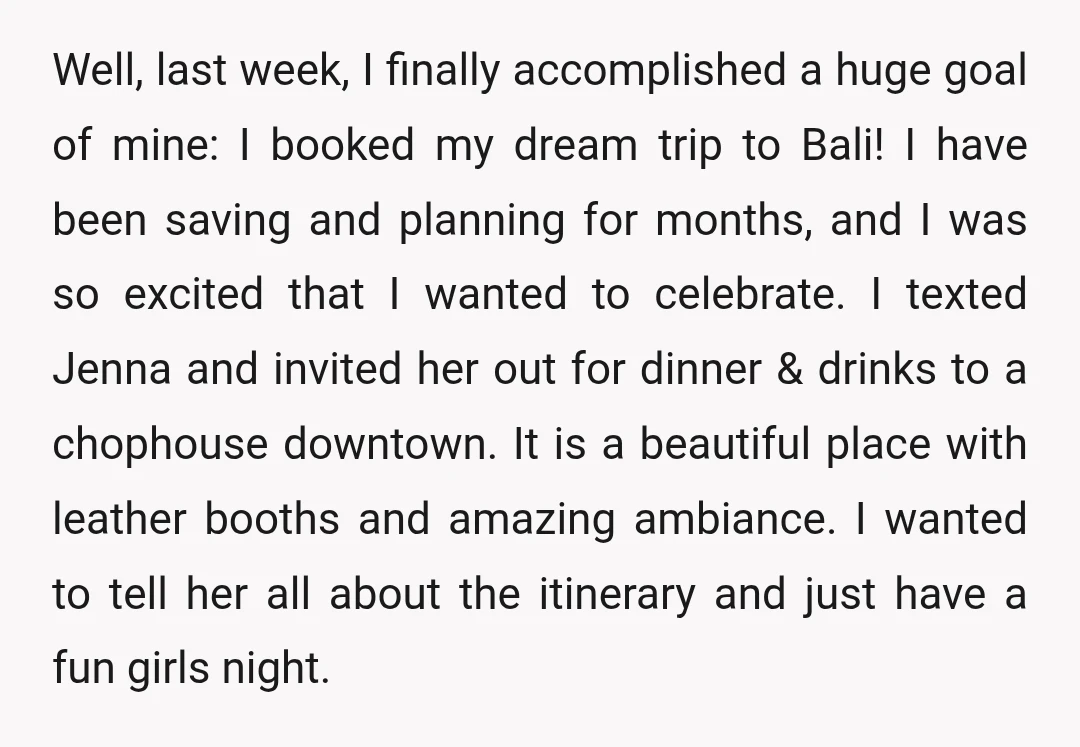 Well, last week, I finally accomplished a huge goal of mine: I booked my dream trip to Bali! I have been saving and planning for months, and I was so excited that I wanted to celeb
